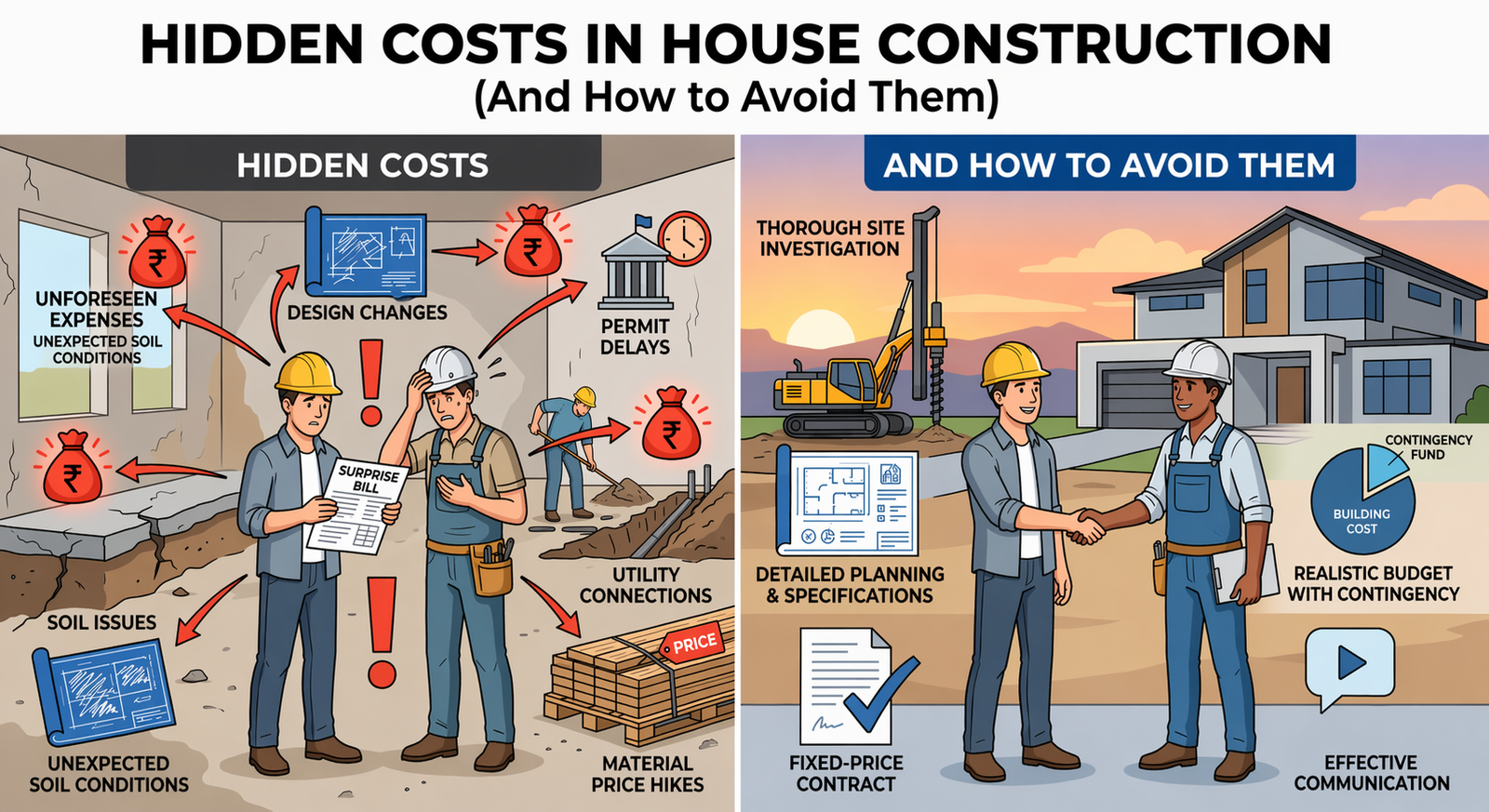 Hidden Costs in House Construction (And How to Avoid Them) - Gold In ...