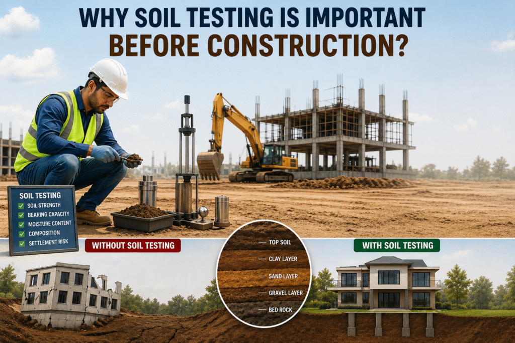 Why Soil Testing Is Important Before Construction? - Gold In Workers ...