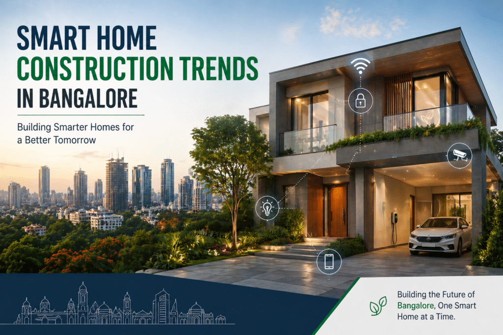 Smart Home Construction Trends in Bangalore! - Gold In Workers (GIW ...